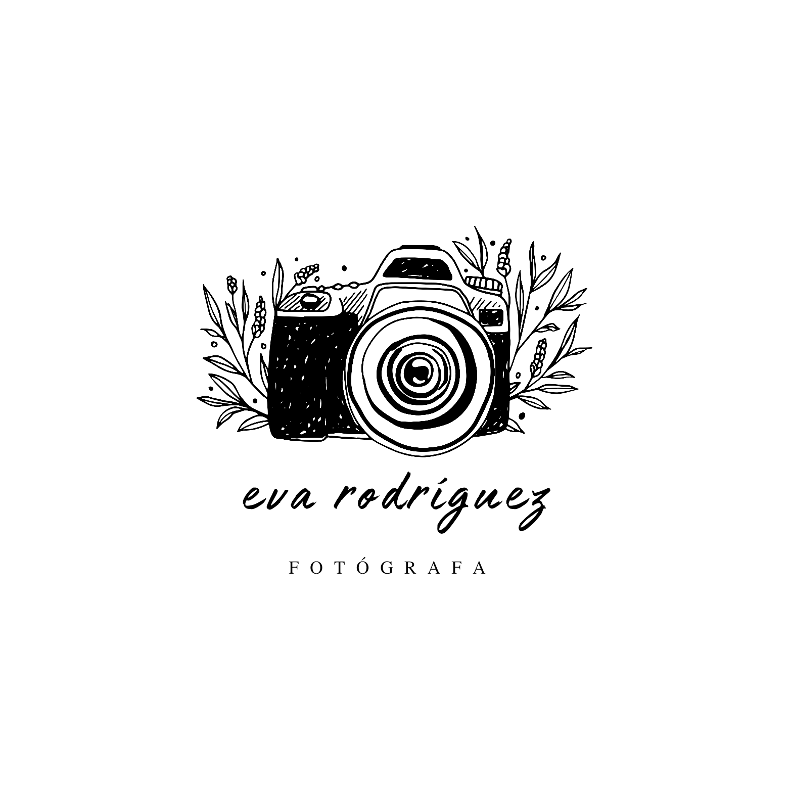 logo eva rodriguez fotógrafa fondo blanco